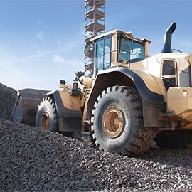 a dump truck surface mining